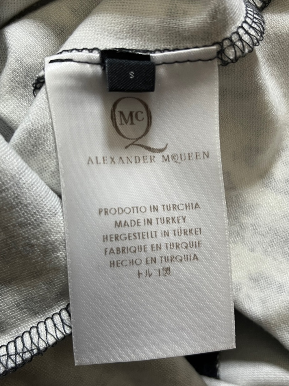 Alexander McQueen Lace-Print Cap-Sleeve Dress Women Size US Small - Picture 9 of 10